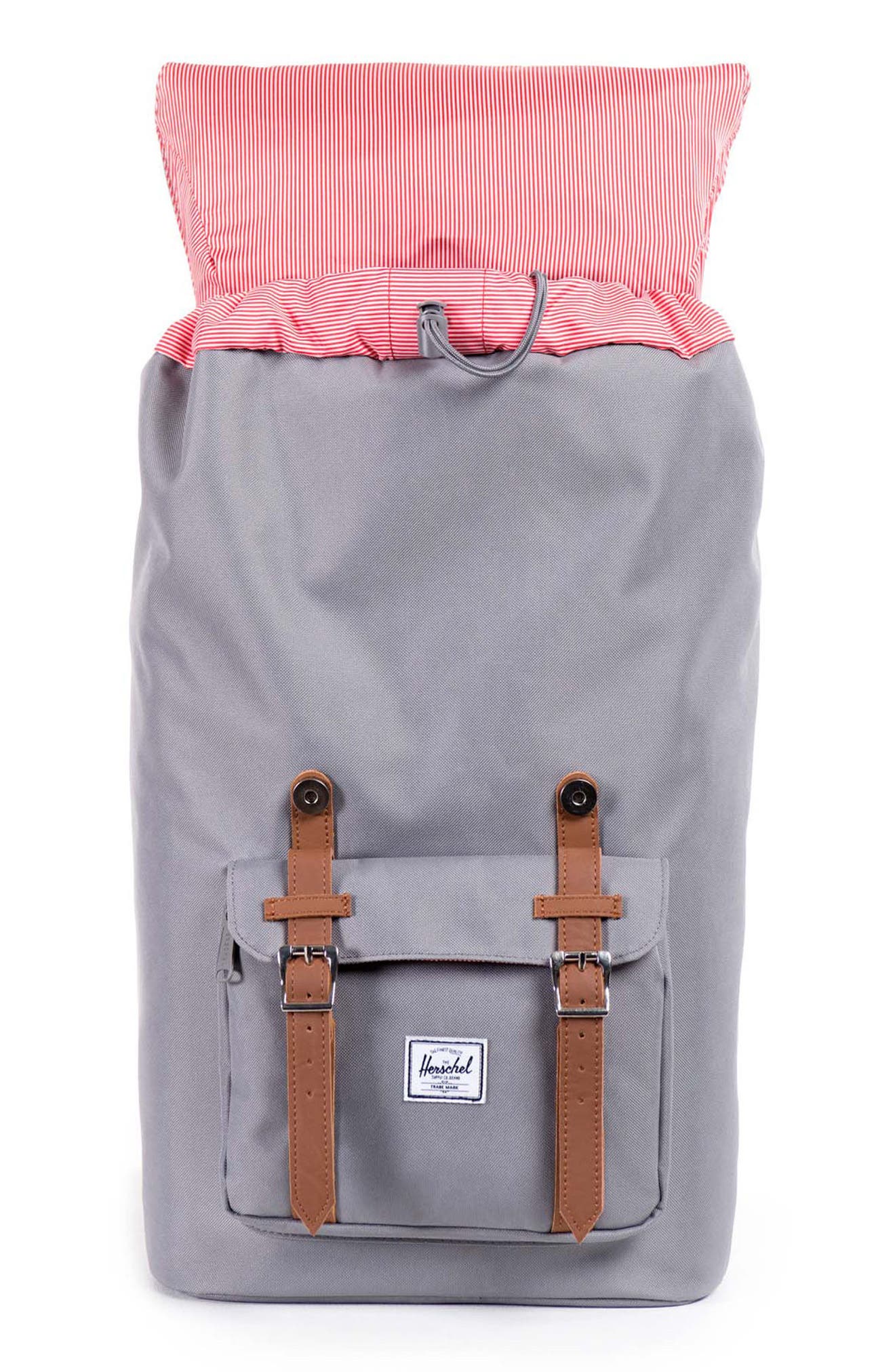 Little America Backpack, Alternate, color, GREY