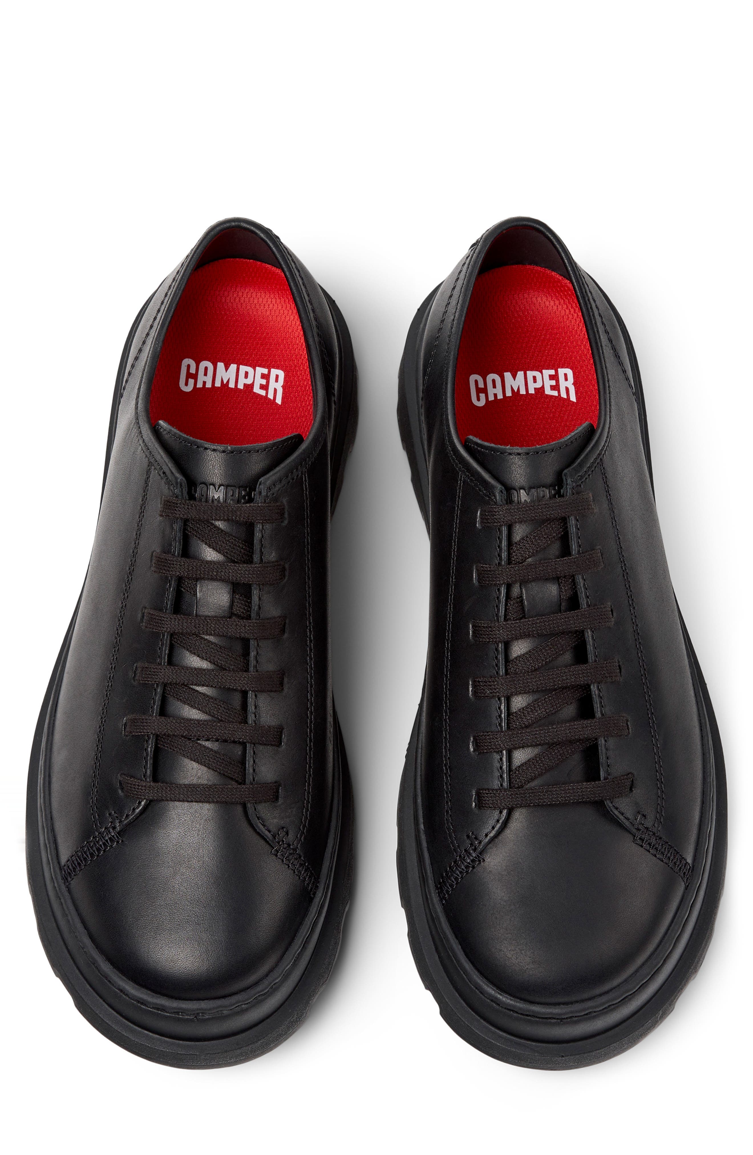 Camper Brutus Lug Sneaker, Alternate, color, Black