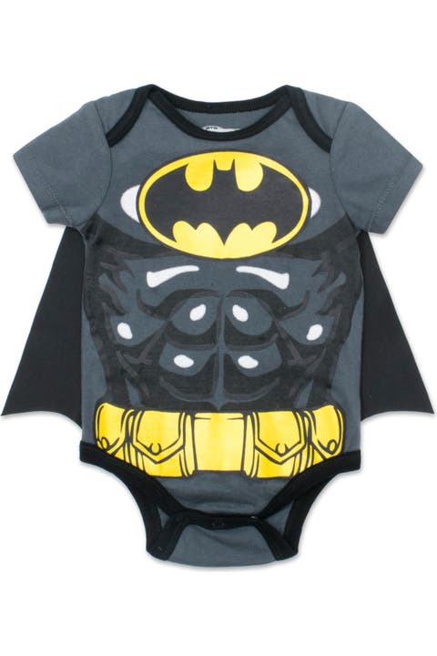 Justice League 2-Piece Bodysuit and Cape Set