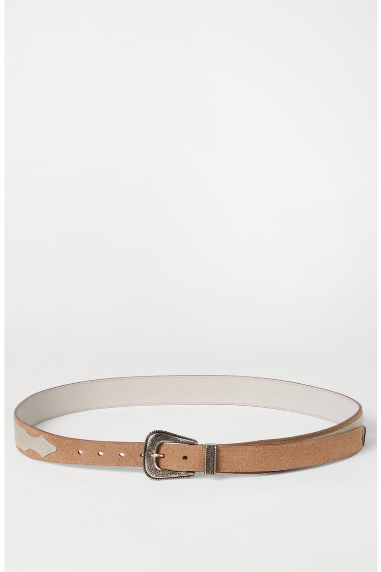 Reversed calfskin belt, Alternate, color, Light Brown