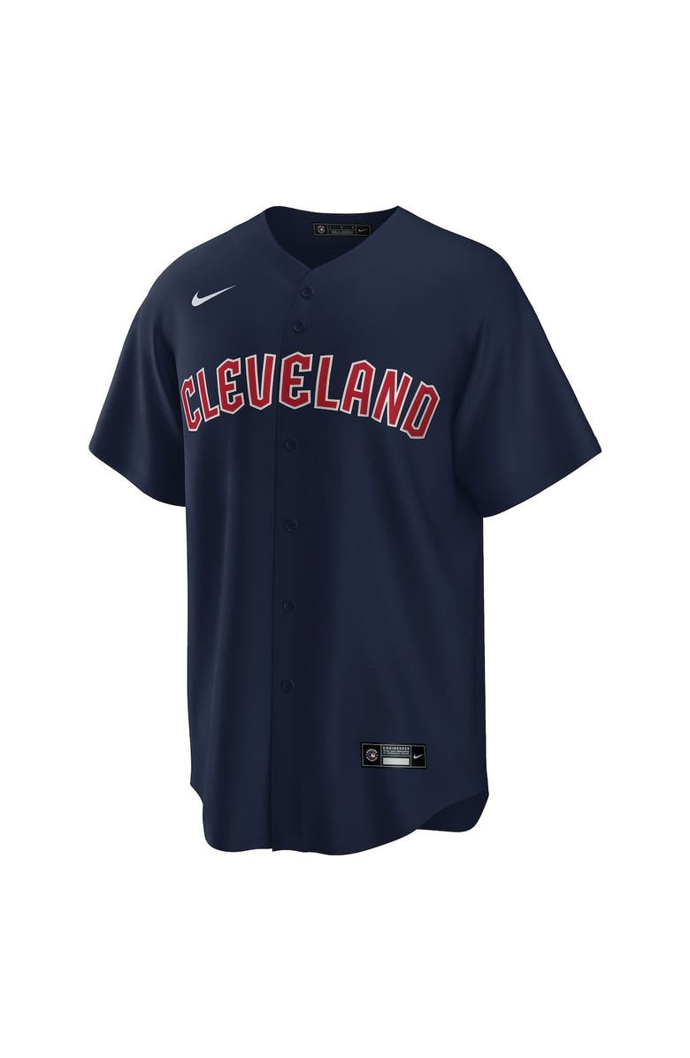 Nike Men's Nike Navy Cleveland Guardians Alternate Replica Jersey, Alternate, color, 