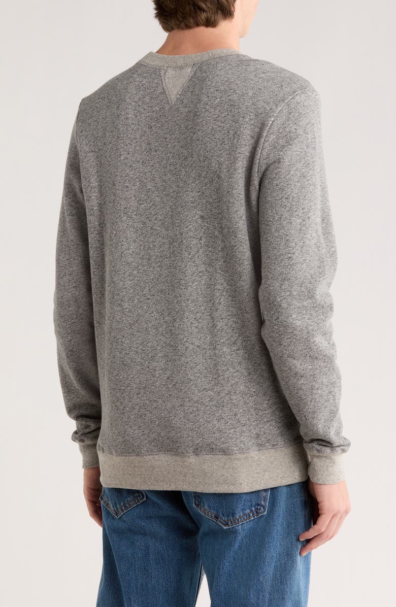 Junk Food Bears Marled Crewneck Sweatshirt, Alternate, color, Grey