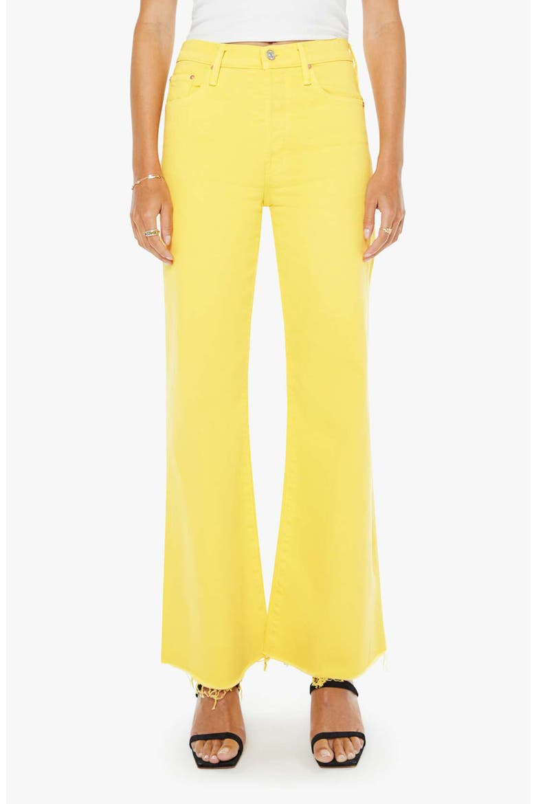 The Tomcat Roller Fray Flare Jeans, Main, color, SUNSHINE