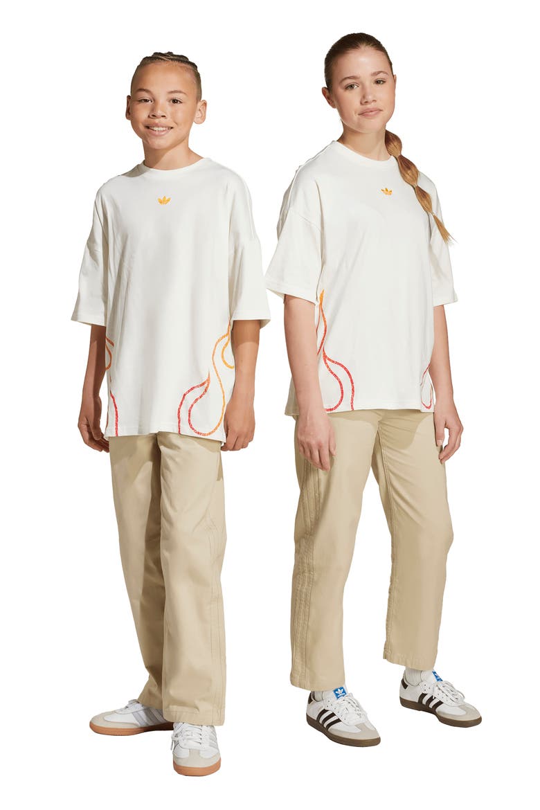 Kids' Cotton Twill Pants, Alternate, color, STONE KHAKI