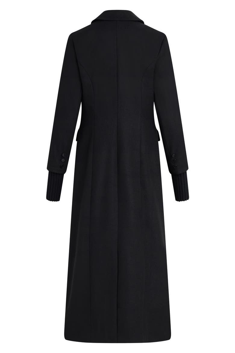 The City Coat, Alternate, color, BLACK