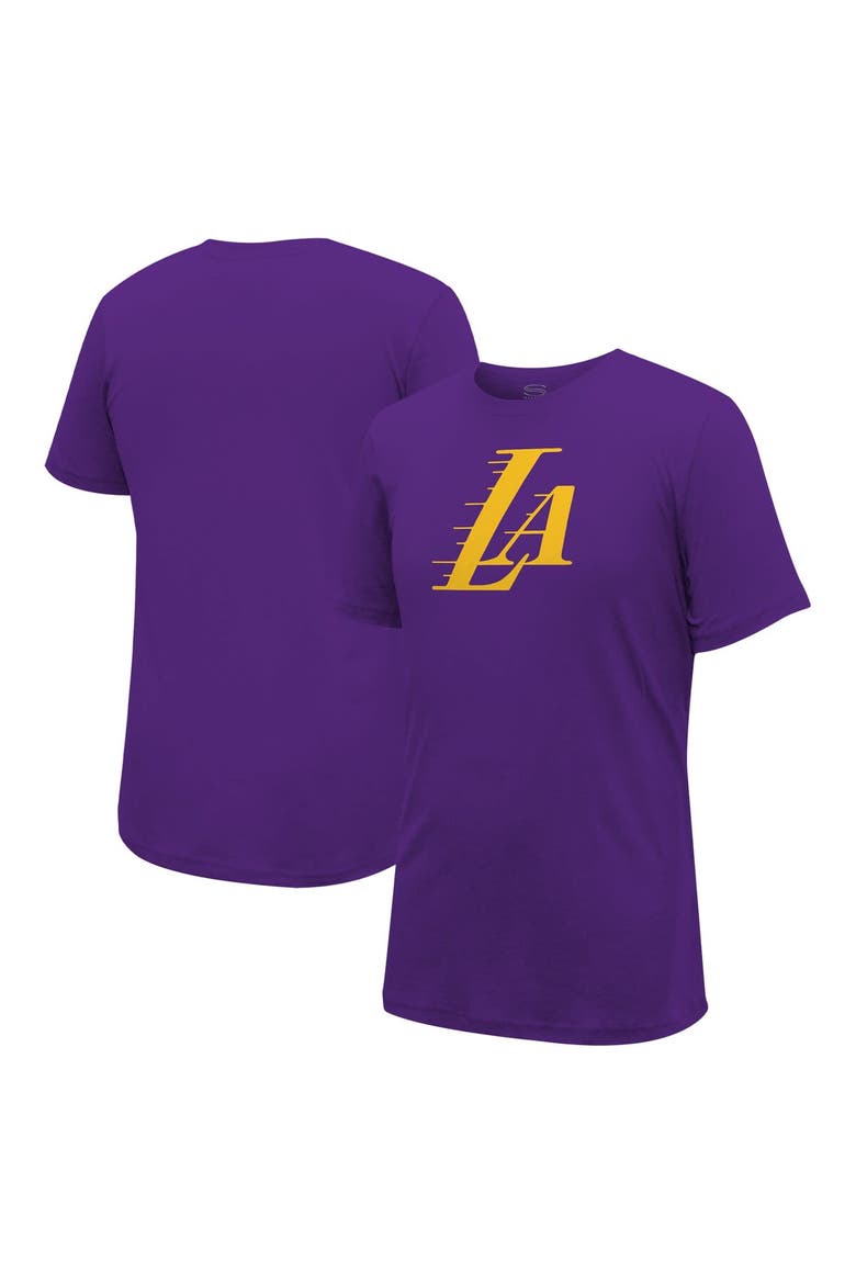 Unisex Stadium Essentials Purple Los Angeles Lakers Primary Logo T-Shirt, Main, color, Purple