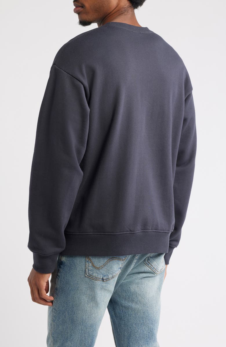 ICECREAM College Graphic Sweatshirt, Alternate, color, Charcoal