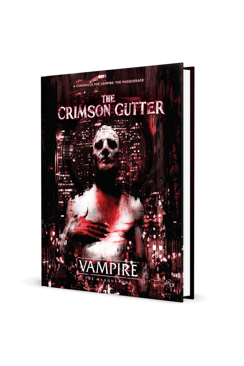 Vampire The Masquerade 5th Edition RPG, The Crimson Gutter, Main, color, Multicolored
