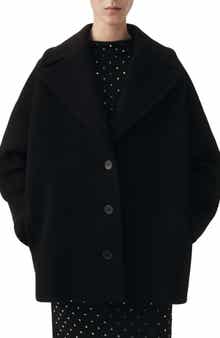 MANGO Selection Oversize Short Wool Blend Coat