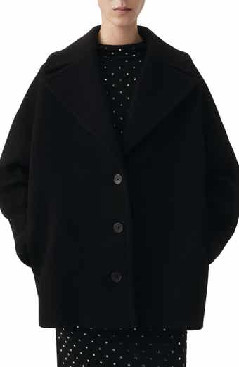 MANGO Selection Oversize Short Wool Blend Coat