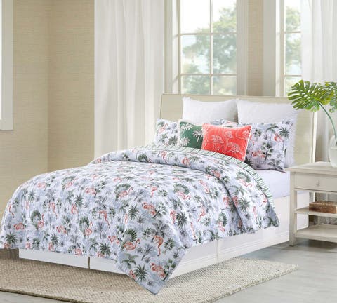 Flamingo Breeze Bedding Quilt Collection Sets