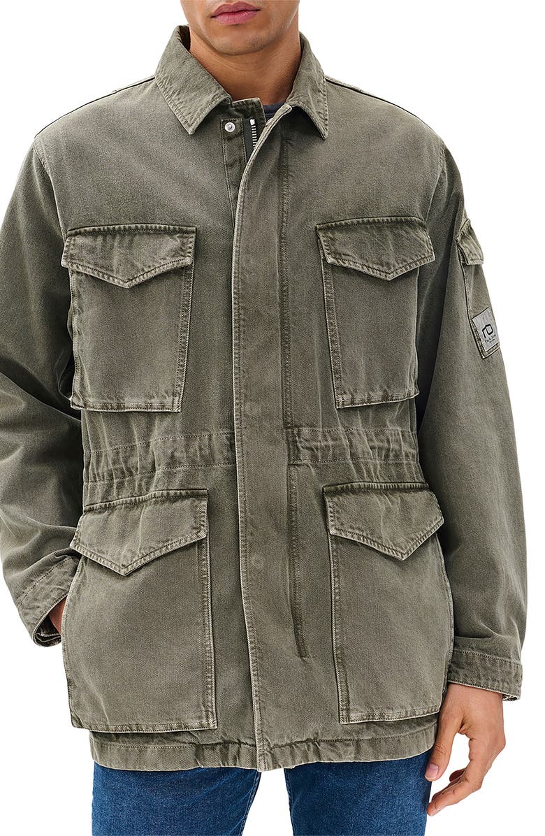 rag & bone Denim Field Jacket, Alternate, color, 