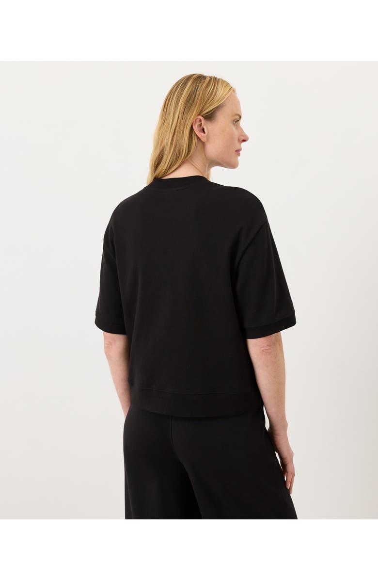 Pact Organic Cotton Airplane Sweatshirt Tee, Alternate, color, Black