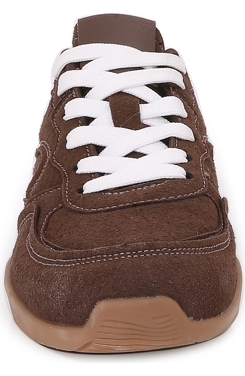 BERNESS Low Top Sneaker, Alternate, color, Brown