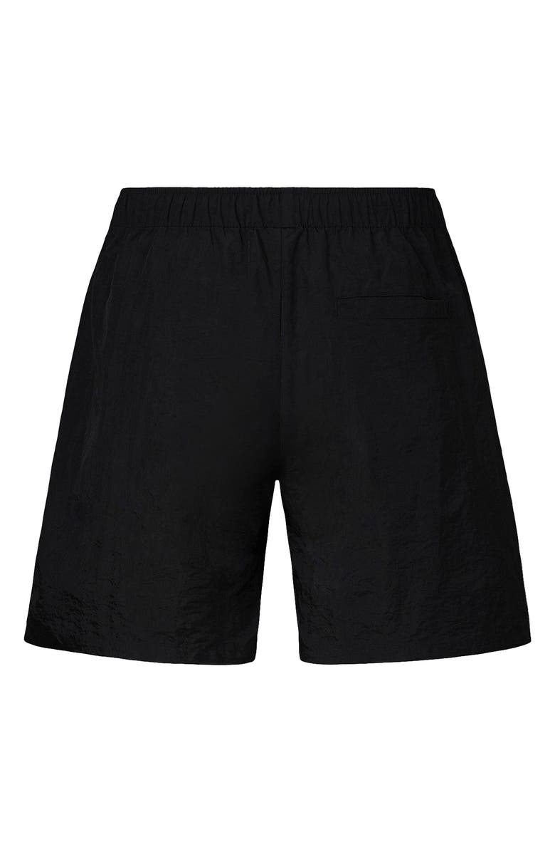 PLEASURES x Daft Punk Crush Hiking Shorts, Alternate, color, Black