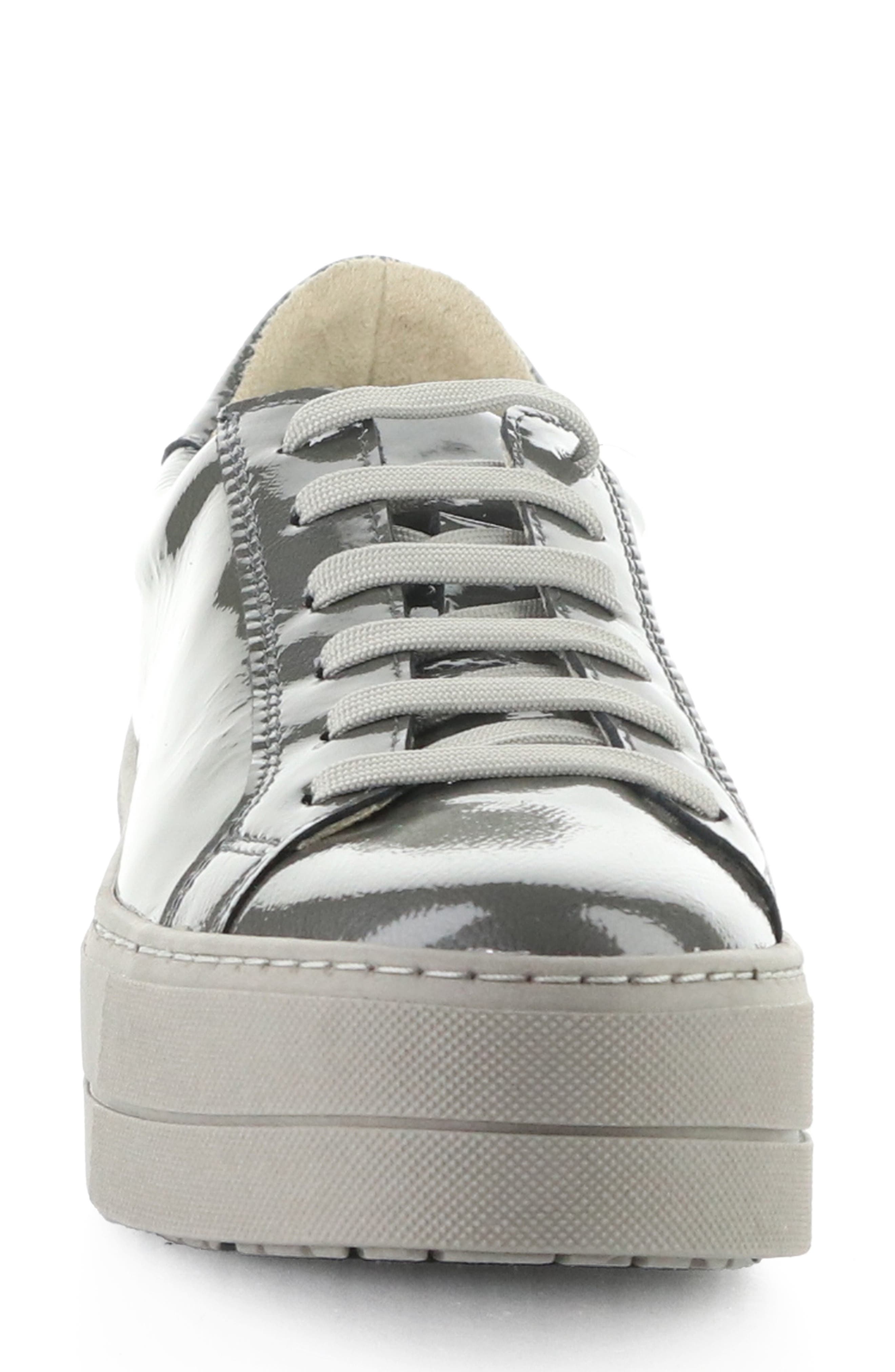 Bos. & Co. Mera Lace-Up Platform Sneaker, Alternate, color, Smoke