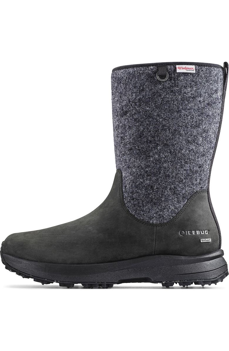 Icebug Grove 2 Rewool Bugrip Boot, Alternate, color, Black/Grey