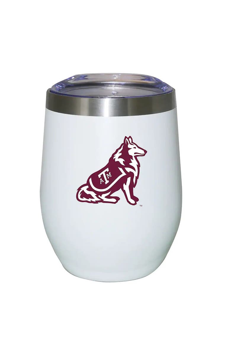 THE MEMORY COMPANY Texas A&M Aggies 12oz. Logo Stemless Tumbler, Main, color,