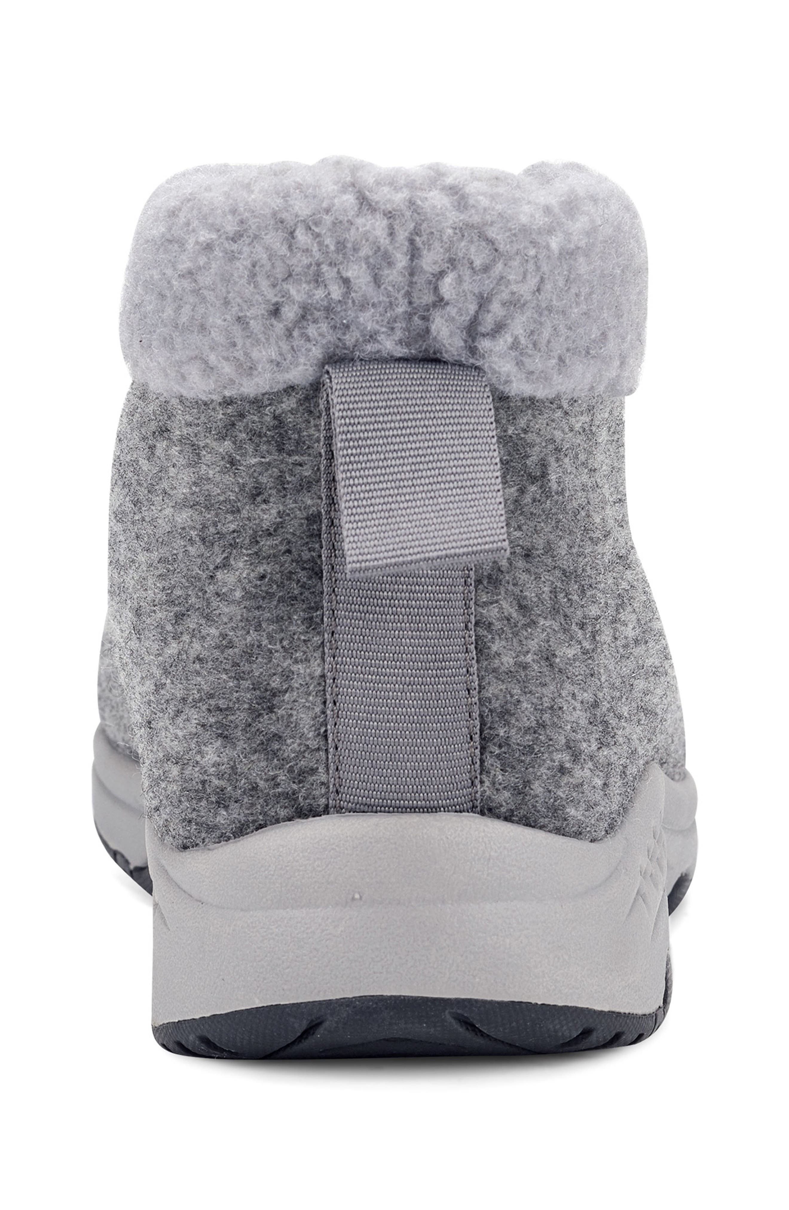 Easy Spirit Trepose Faux Shearling Lined Slipper, Alternate, color, Light Gray 050