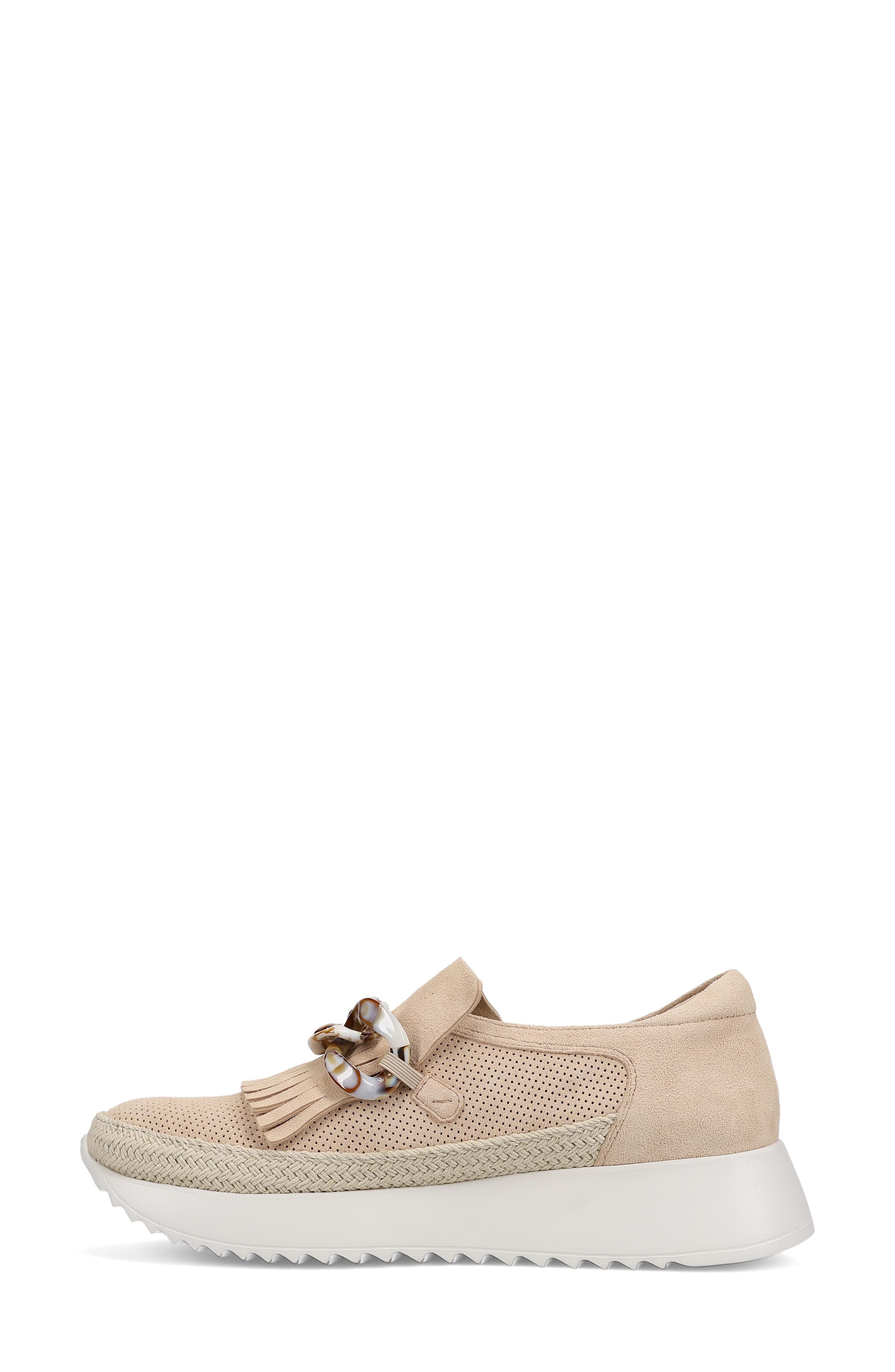 VANELi Qerene Platform Kiltie Sneaker, Alternate, color, Nude