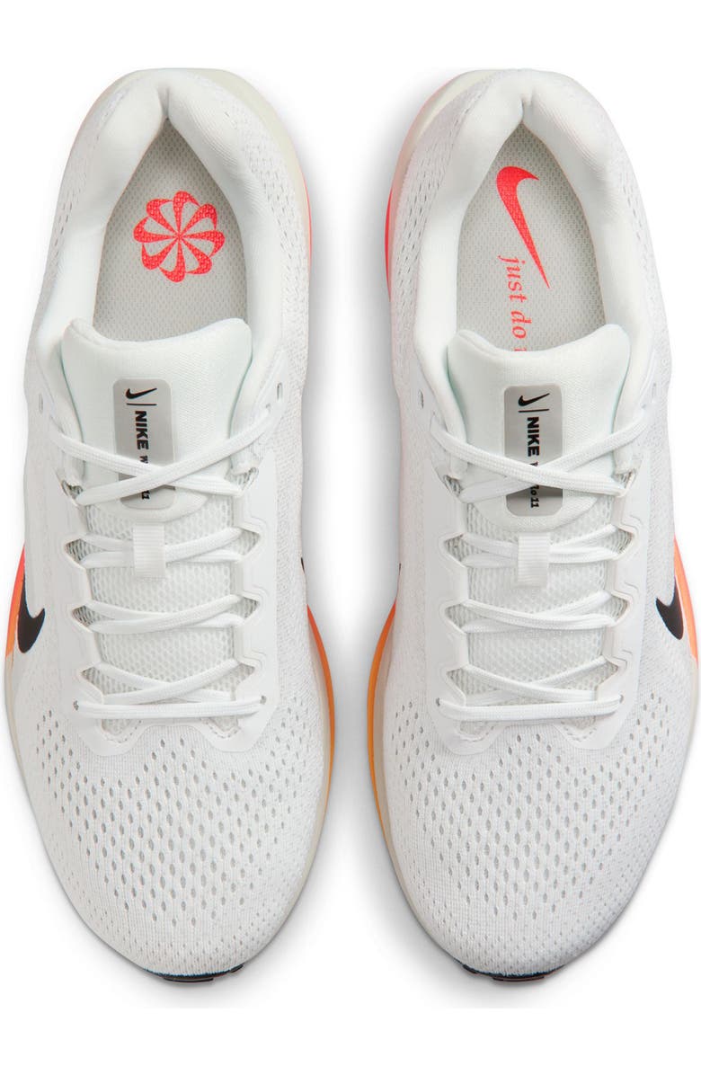 Nike Air Winflo 11 Running Shoe, Alternate, color, Summit White/ Bright Crimson