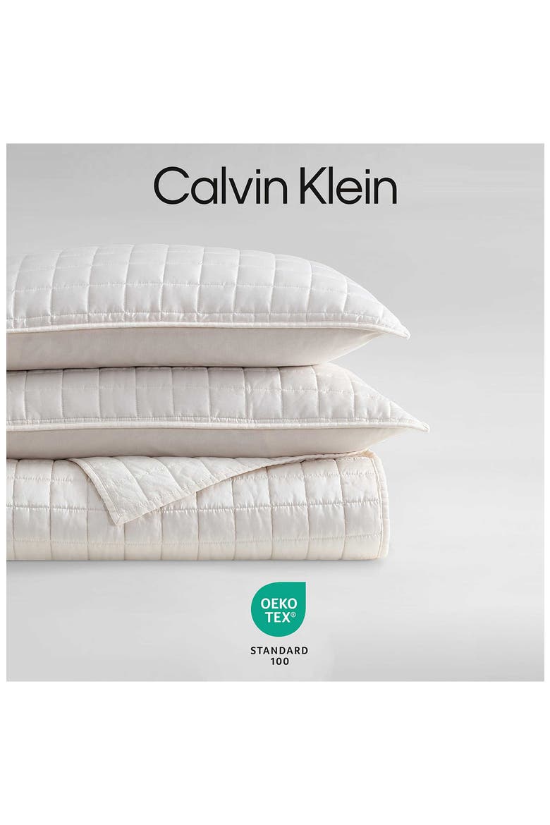 Signature Quilted Comforter & Shams Set, Alternate, color, LIGHT BEIGE
