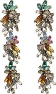 EYE CANDY LOS ANGELES Cascading Color Dangle Earrings