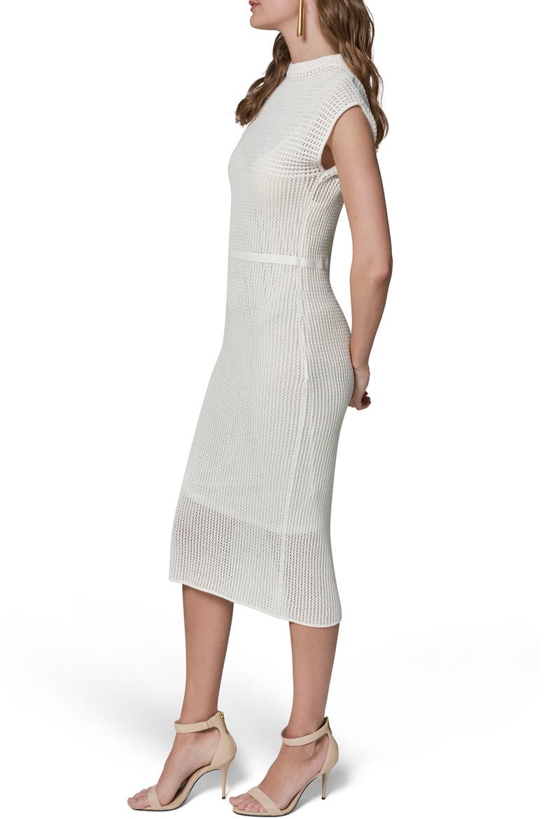 Knit Sheath Dress, Alternate, color, CREAM