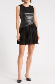 Sam Edelman Mixed Media Minidress