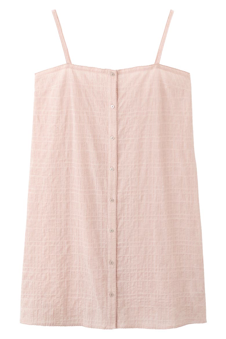 Picot Stretch Cotton Nightgown, Main, color, ORANGE