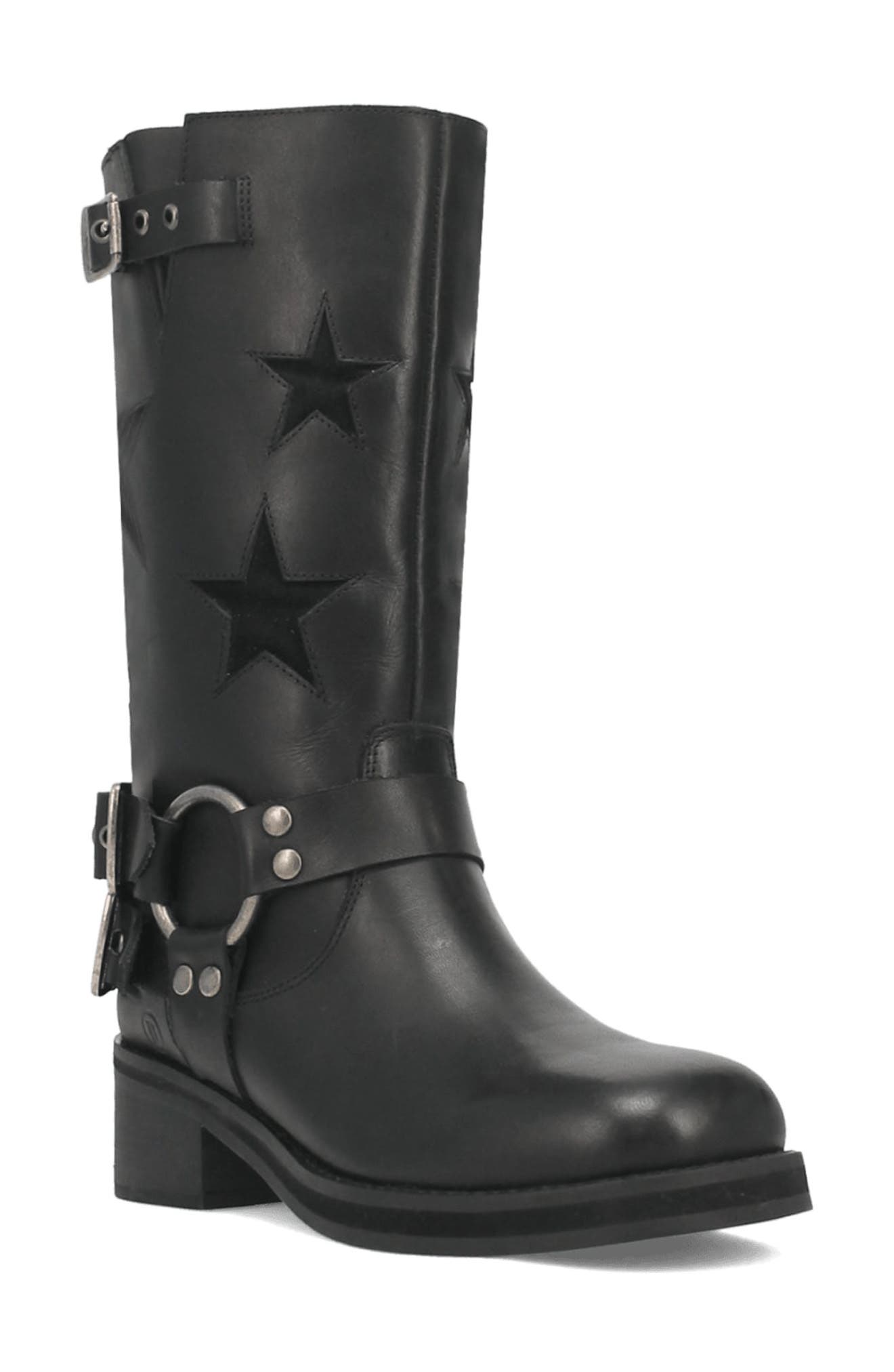 Dingo Blacklist Moto Boot, Main, color, 