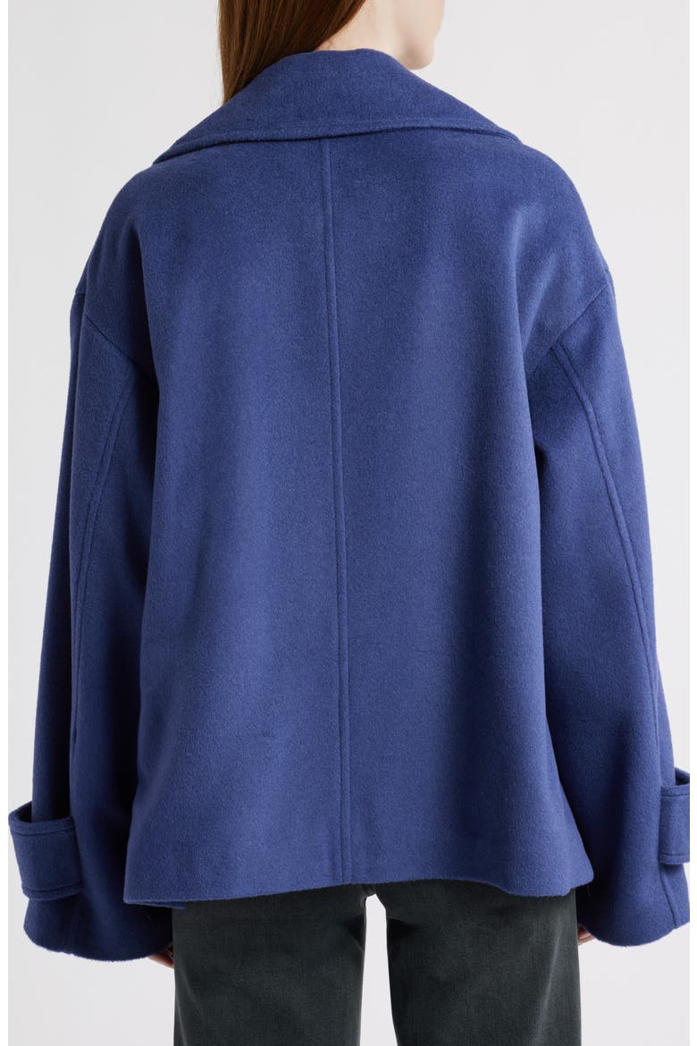 Single Breasted Crop Coat, Alternate, color, FUTURE DUSK