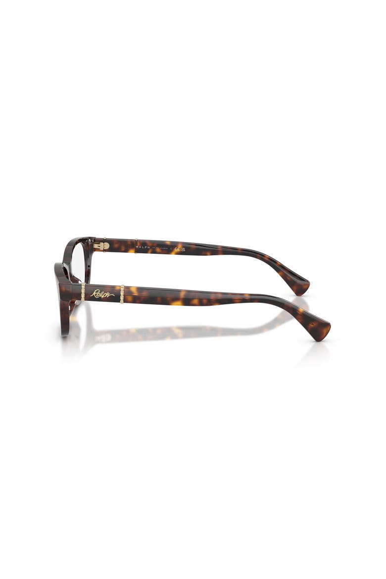 52mm Rectangle optical glasses, Alternate, color, Tortoise