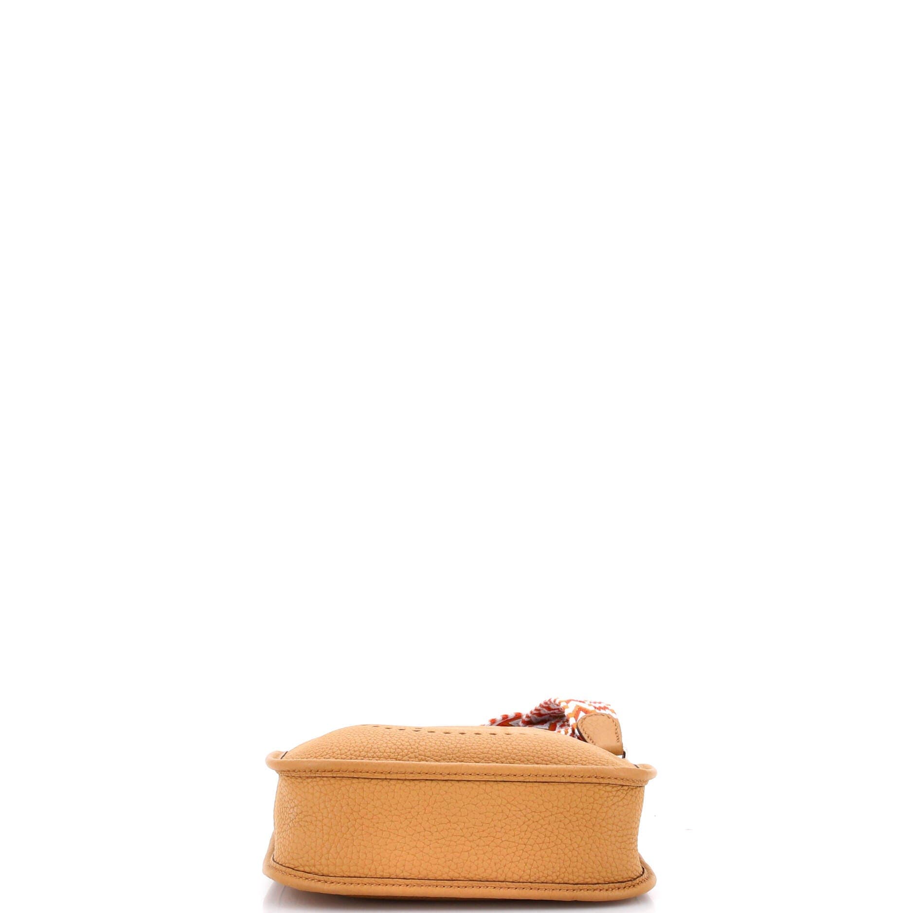 Pre-Owned Hermes Evelyne Bag Gen III Clemence TPM, Alternate, color, Biscuit