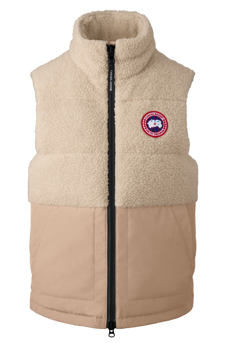 Canada Goose Elora Vest, Alternate, color, Light Tan/ Tan-Tan Clair/ Tan