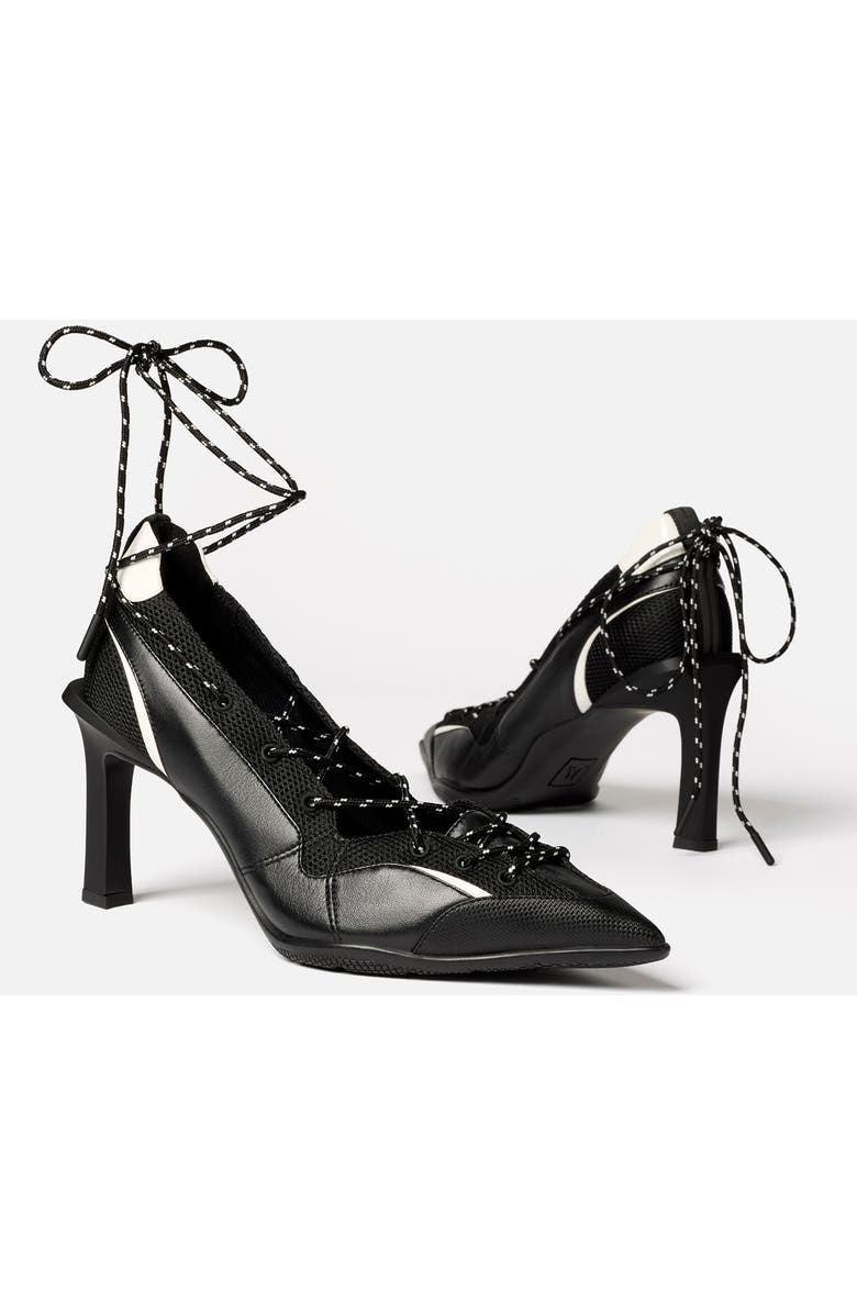 Naturalizer x June Ambrose Zyra Pointed Toe Sneaker Pump, Alternate, color, Black