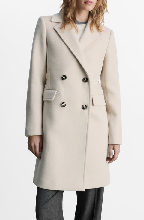 Double Breasted Coat (Regular & Plus)