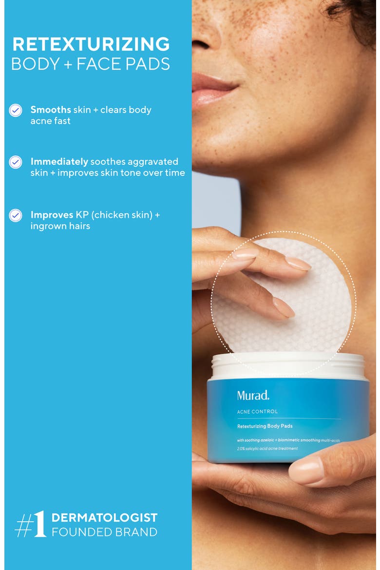 Retexturizing Body Pads, Alternate, color, NO COLOR