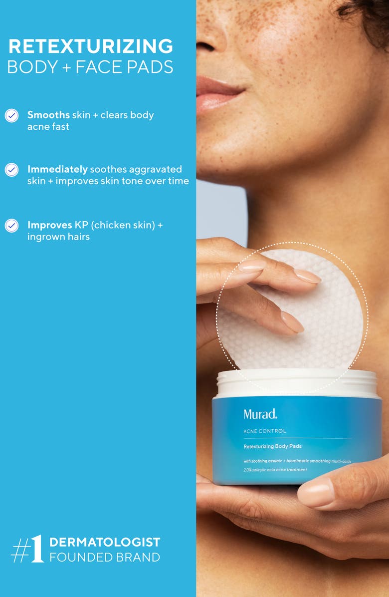 Murad<sup>®</sup> Retexturizing Body Pads, Alternate, color, 