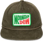 H3 Sportgear Mountain Dew Cotton Corduroy Baseball Cap