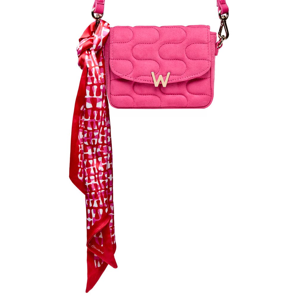 Mimi Swirl Mini Bag, Alternate, color, Pink Flash
