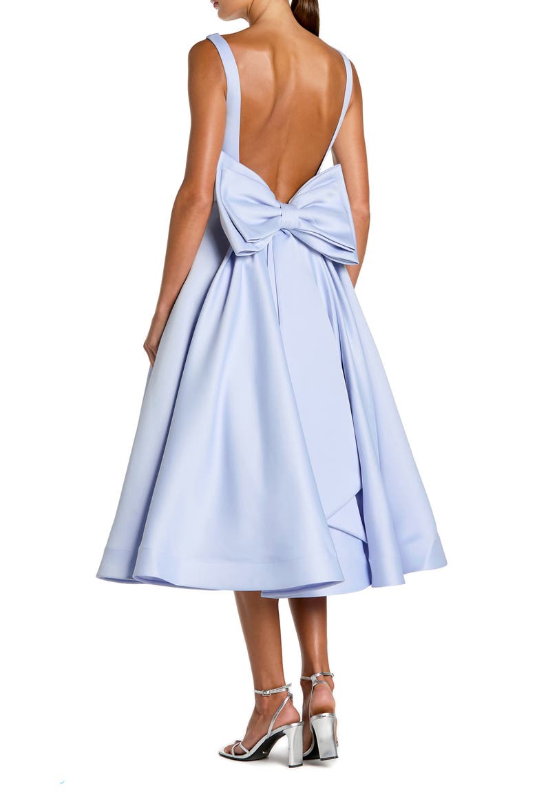 Beaded Short Sleeve Crew Neck Sheath Midi Dress, Alternate, color, Periwinkle