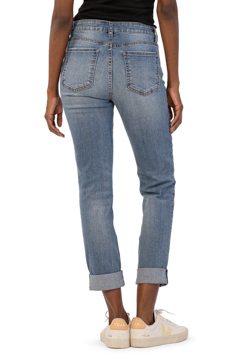 KUT from the Kloth Catherine Mid Rise Boyfriend Jeans, Alternate, color,