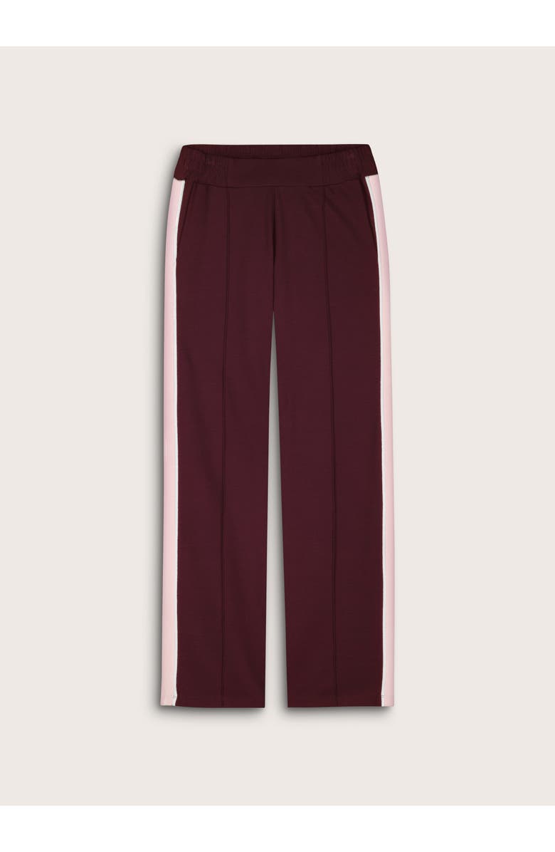 Baukjen Lisa Side-Stripe Trousers, Alternate, color, Plum, Pink & White