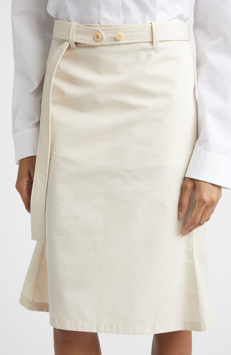 RIER Cotton Utility Skirt, Alternate, color, Ivory