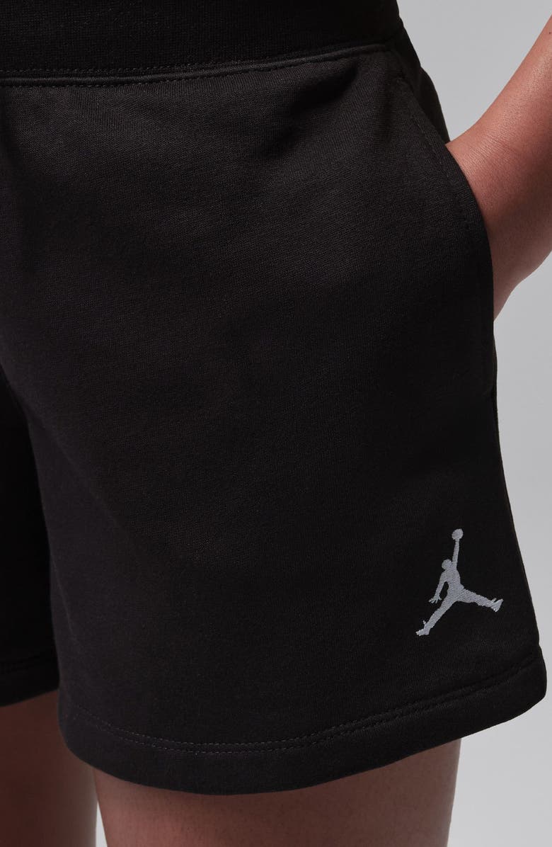 Jordan Kids' Brooklyn Fleece Pull-On Shorts, Alternate, color, Black