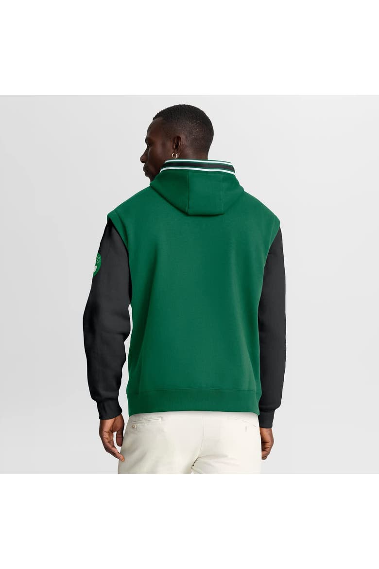 Men's Fanatics  Kelly Green/Black Boston Celtics Half Court Shot Clock Fastbreak Hoodie, Alternate, color, Kelly Green