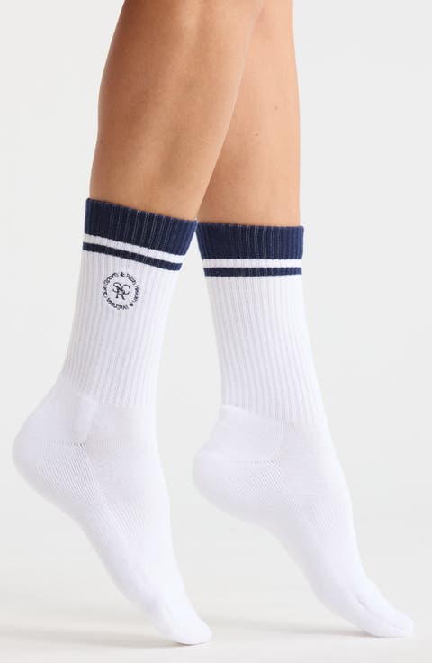 Stripe Rib Socks