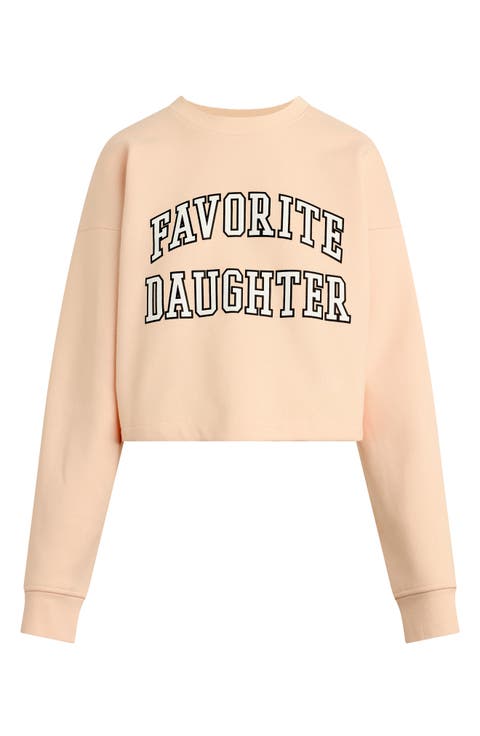 The Collegiate Logo Crop Sweatshirt