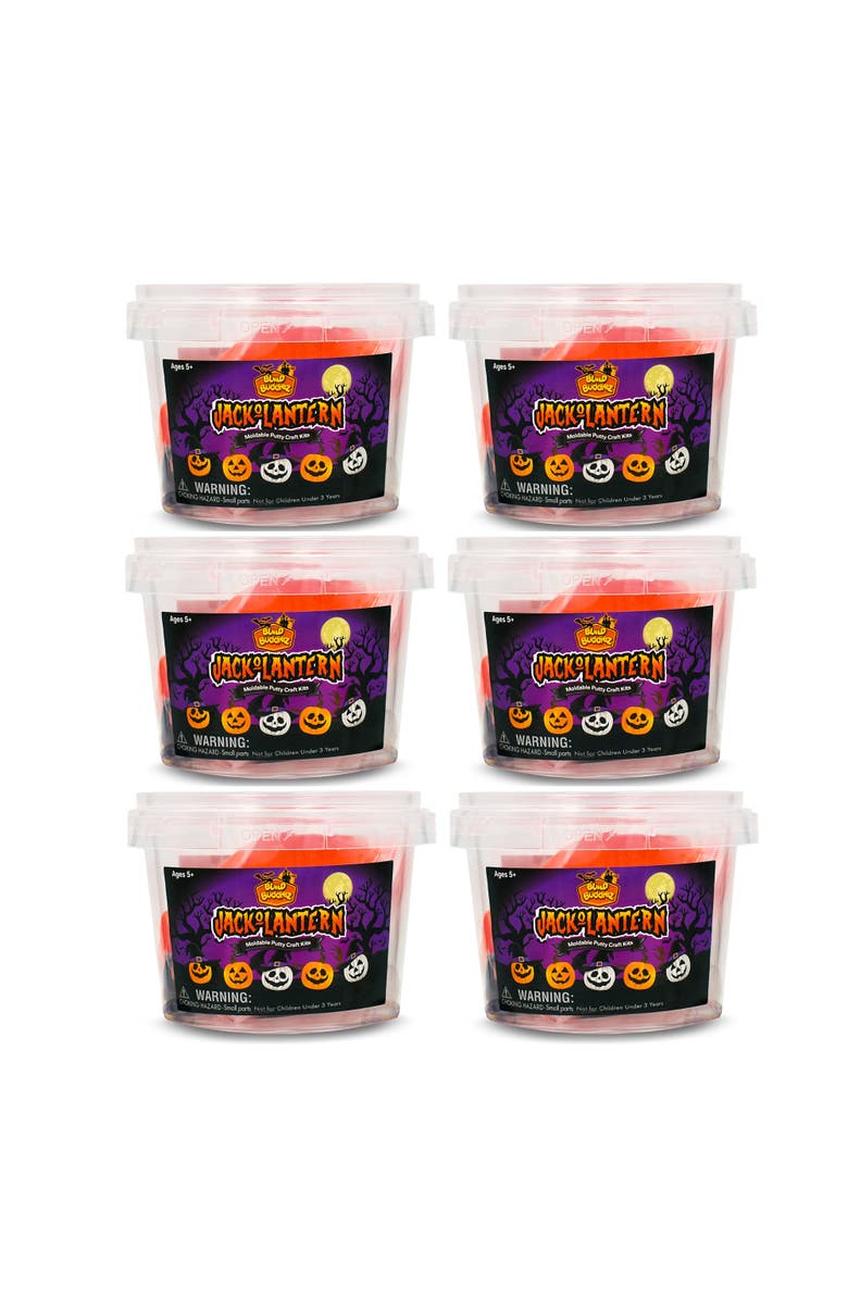 Build Buddiez Jackolantern Craft Kit 6 Pack, Main, color, Multicolored